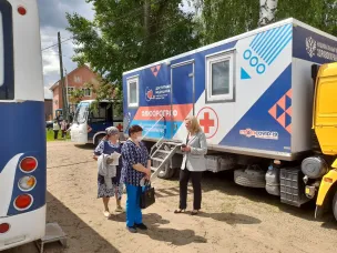 В период с 29 мая по 2 июня 2023 года в нашем округе работает мобильный лечебно-диагностический комплекс «Поезд здоровья имени Б.А.Королева»